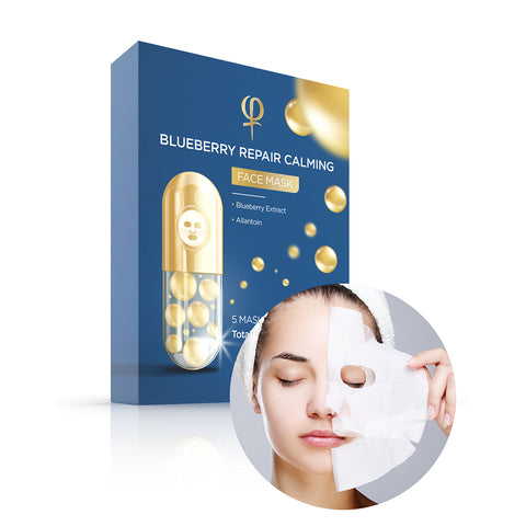 Blueberry Repair Calming Face Mask 1 x 5pcs
